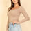 Thumbnail: Square Neck Long Sleeve Top