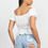 Thumbnail: Puff Slv Eyelet Peplum Top