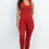 Thumbnail: Racer Back Bodycon Jumpsuit