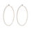Thumbnail: Classic Basic Rhinestone Hoop Earring