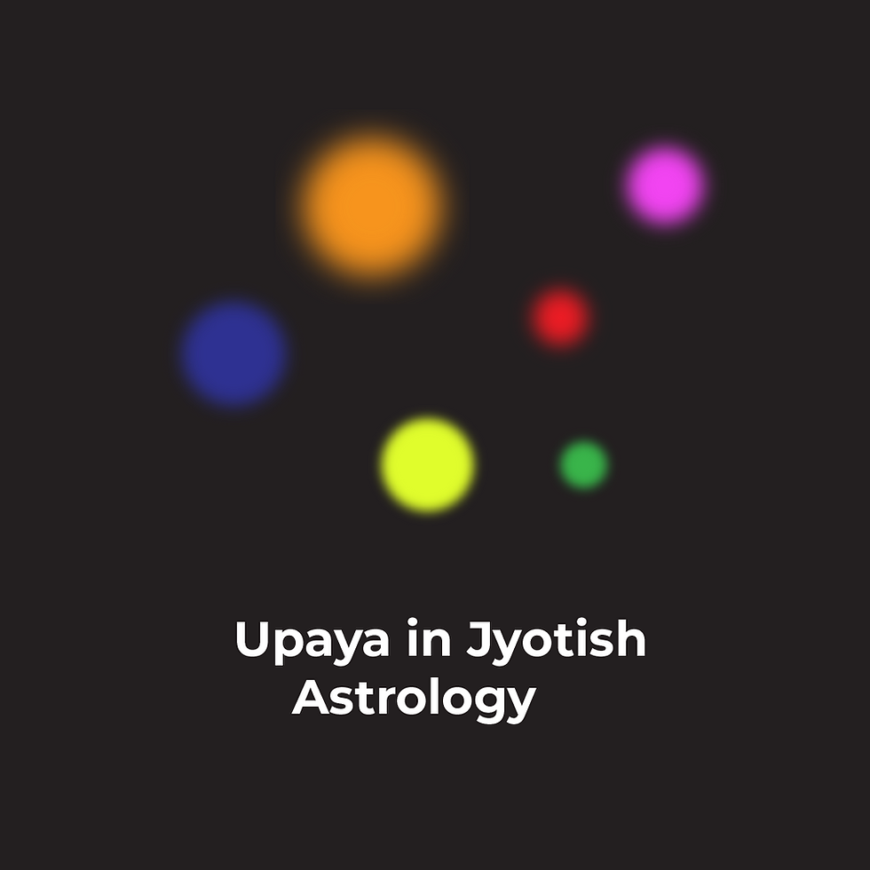 Coloured circles on black background