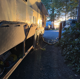 Motorhome - shore connection