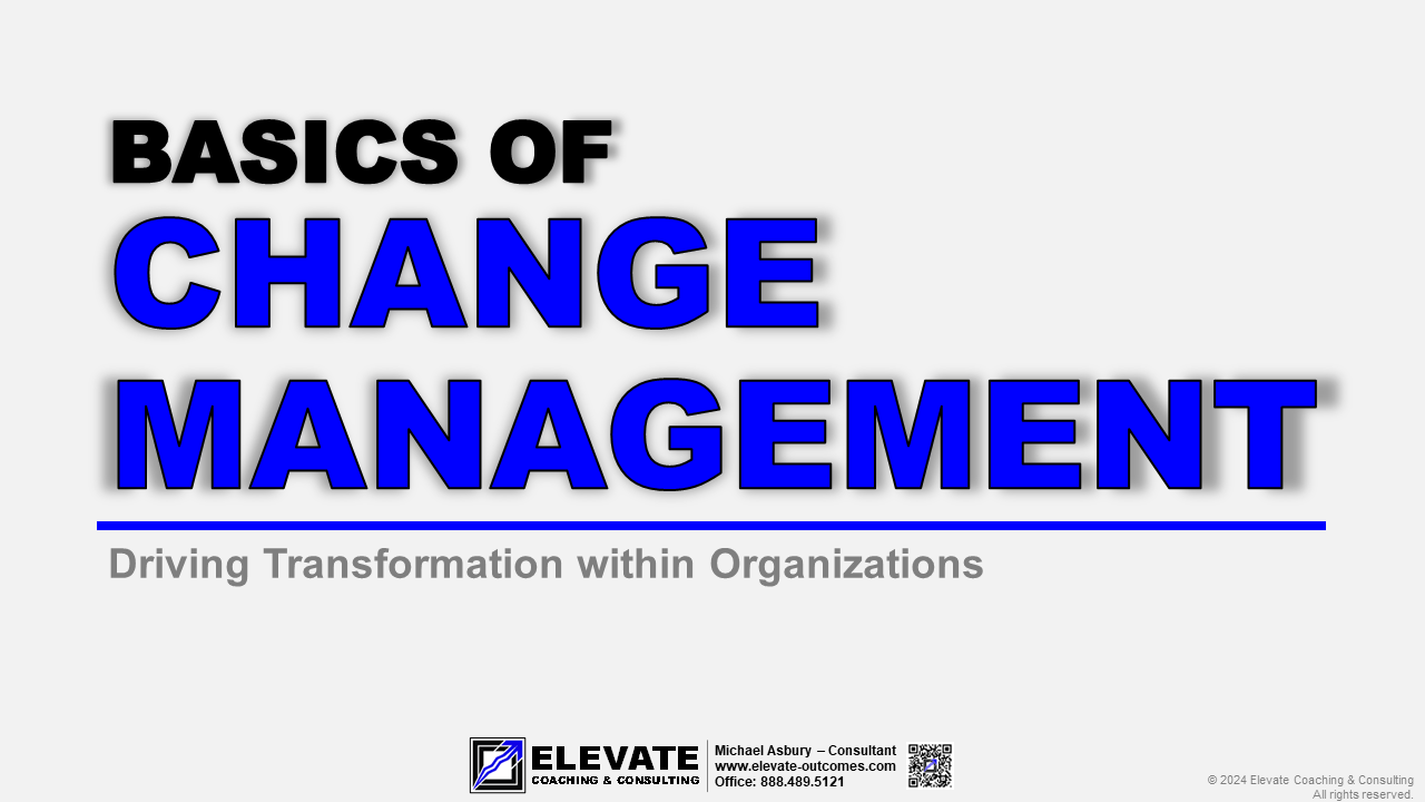 Basics Of Change Management Basics Of Change Management