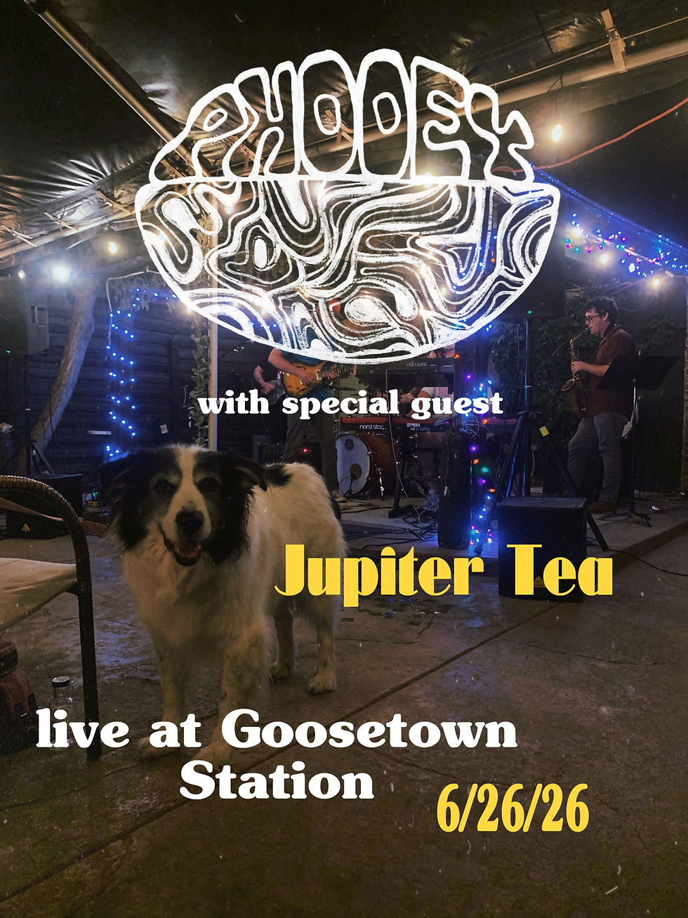 ⚡️ Phooey w/ Jupiter Tea | Fri, June 26 | Music @ 6:30 PM | Cover: $10 ✦