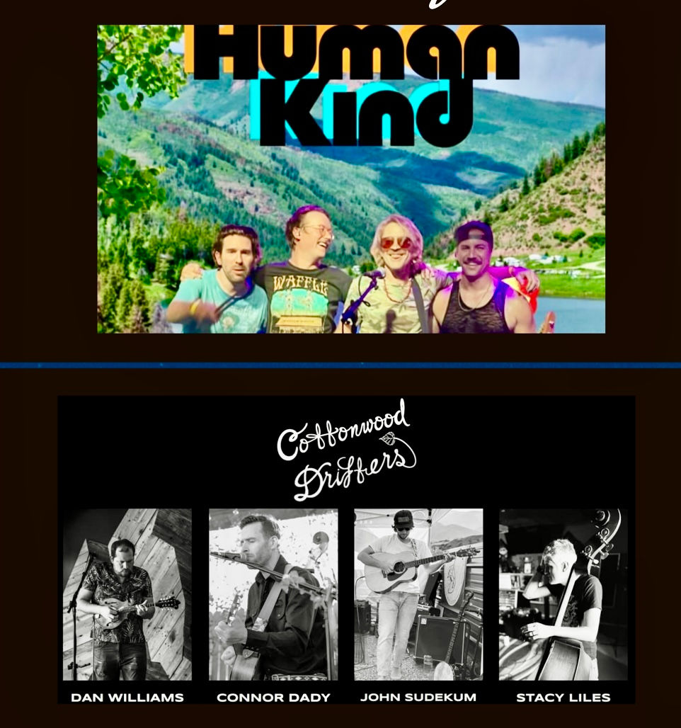 🎶🎉🎸🖤👏🏼🥂Human Kind w/ Cottonwood Drifters | Fri, Sep 19 | Music 6:30 PM
