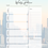 Thumbnail: Minimalist Weekly Planner | NYC Background | Printable Undated Weekly Schedule