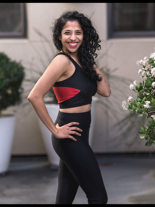 Axis Tank by Sophie Hines and      Avery Leggings by Helen's Closet
