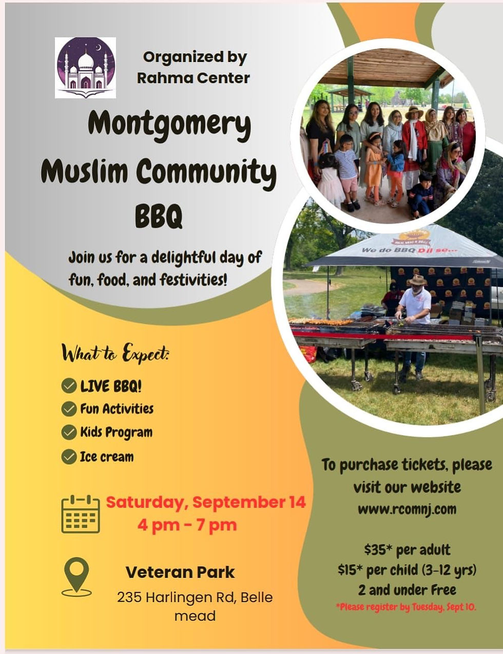 Montgomery Muslim Community BBQ
