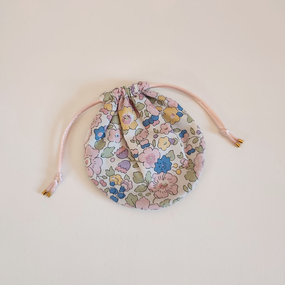 Bourse Piléa - Coton Liberty Betsy Sucre doré