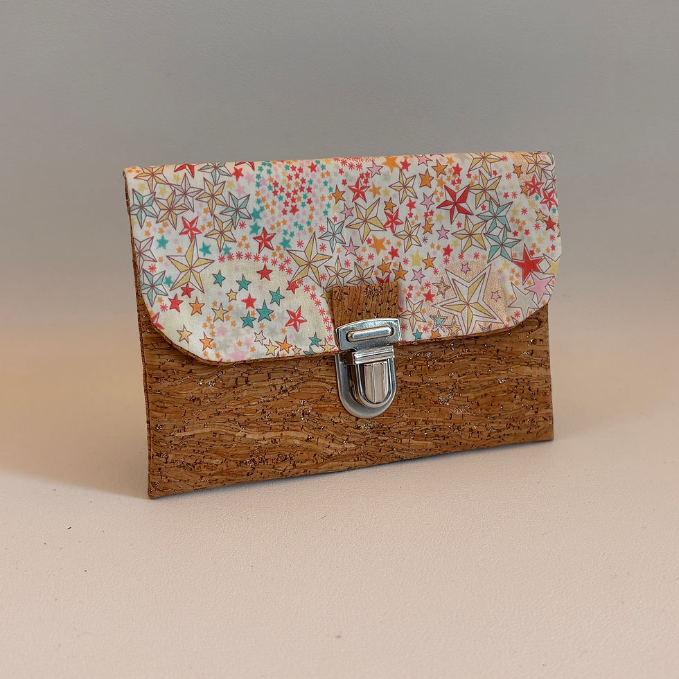 Miniature : Pochette Paper - Liberty ton rose  - Différents modèles