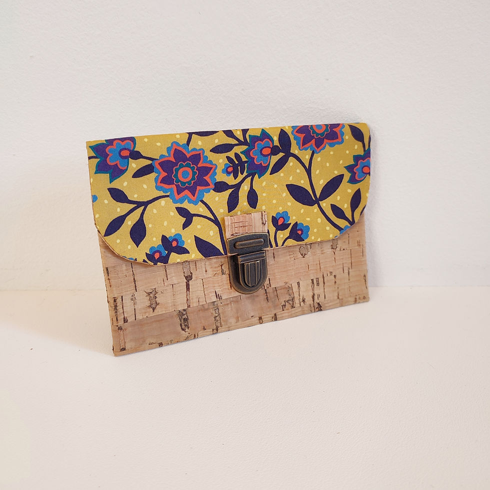 Miniature : Pochette Paper - Liberty ton jaune - Différents modèles