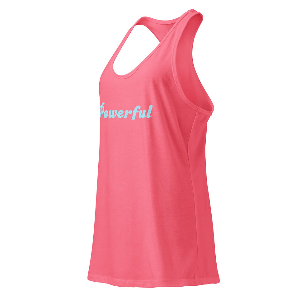 Thumbnail: Women’s fitted racerback tank top