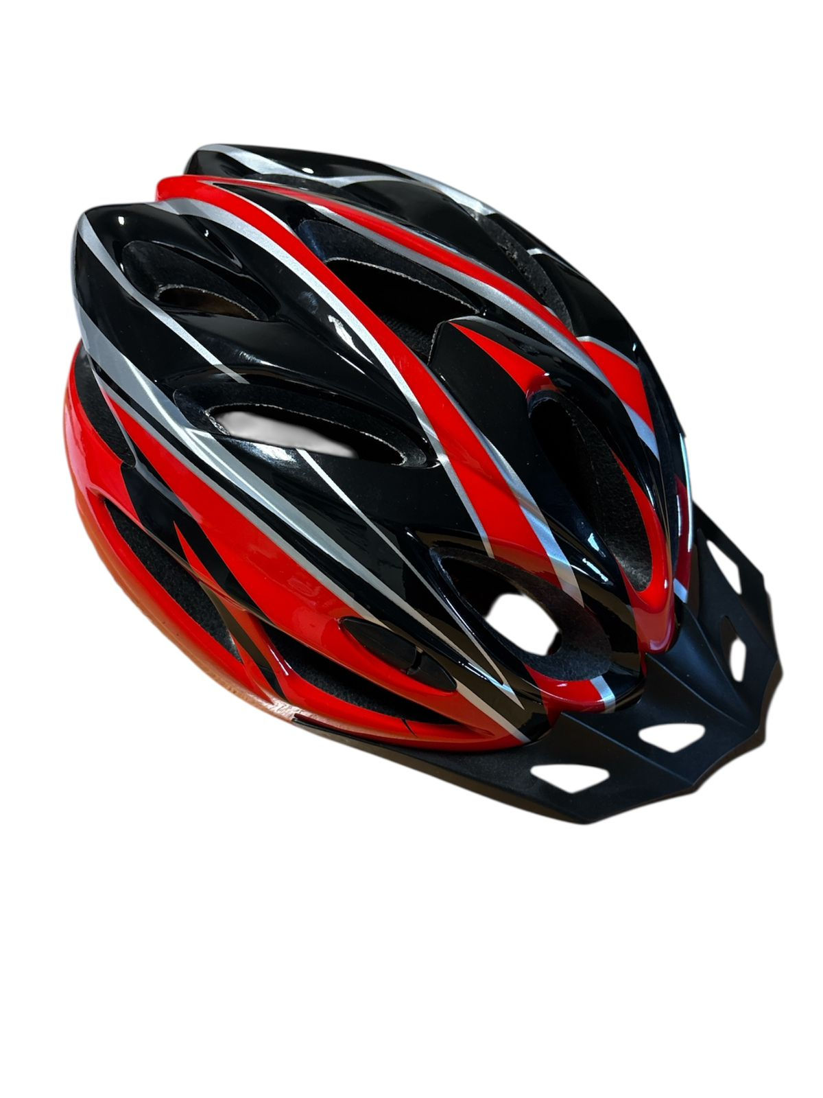Casco MTB O RUTA CON VISERA Y REGULADOR 18 VENTILACION