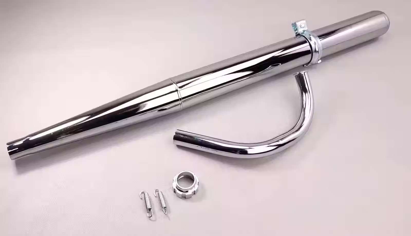 Simson S51 S70 Sportauspuff Auspuff Vario 28 Kalottenset Krümmer