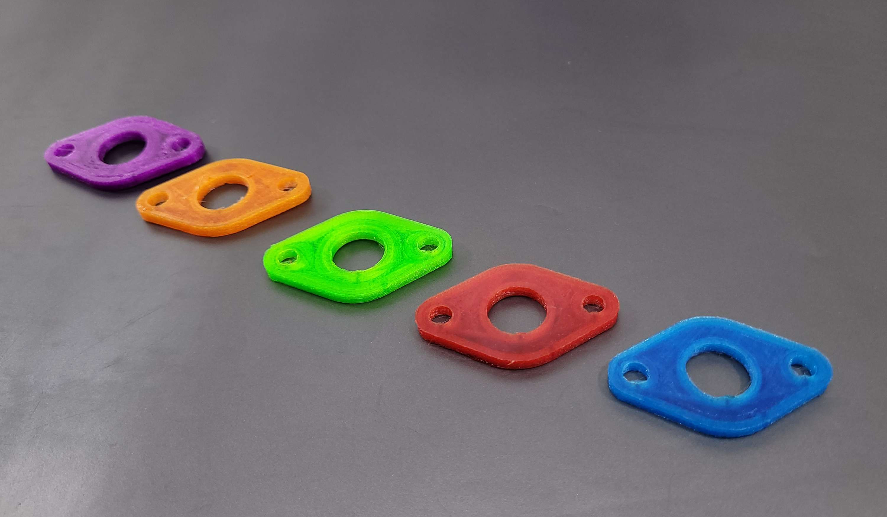 Isolierflanschdichtung 16mm x 4mm BVF Vergaser 