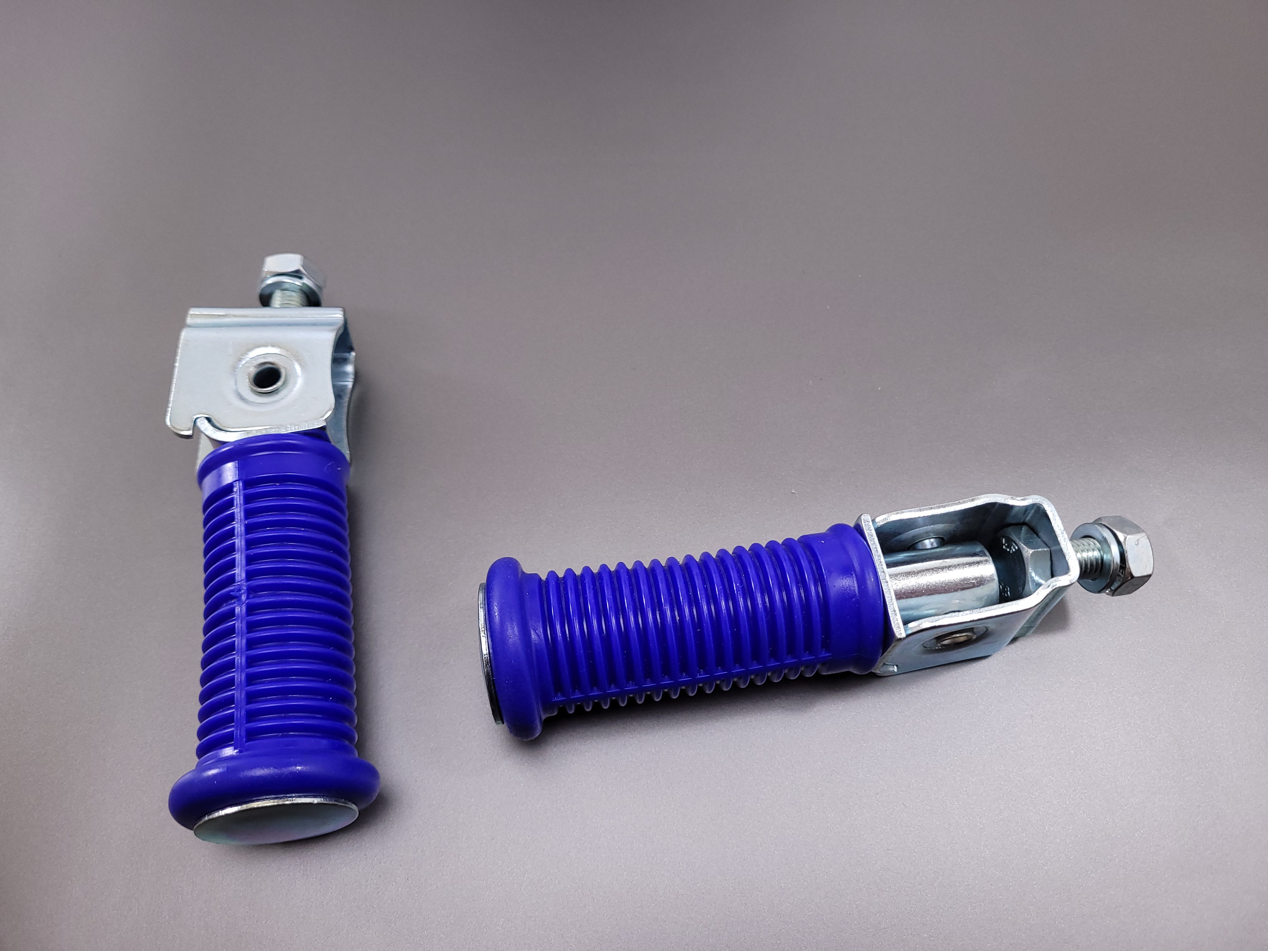 MZ ETZ125 150 250 251 301 ETS250 Sozius Fußrasten Blau