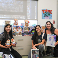 Holiday Store Wrapping Station