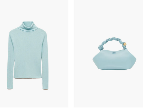 Tendance 2025 le Bleu glacé