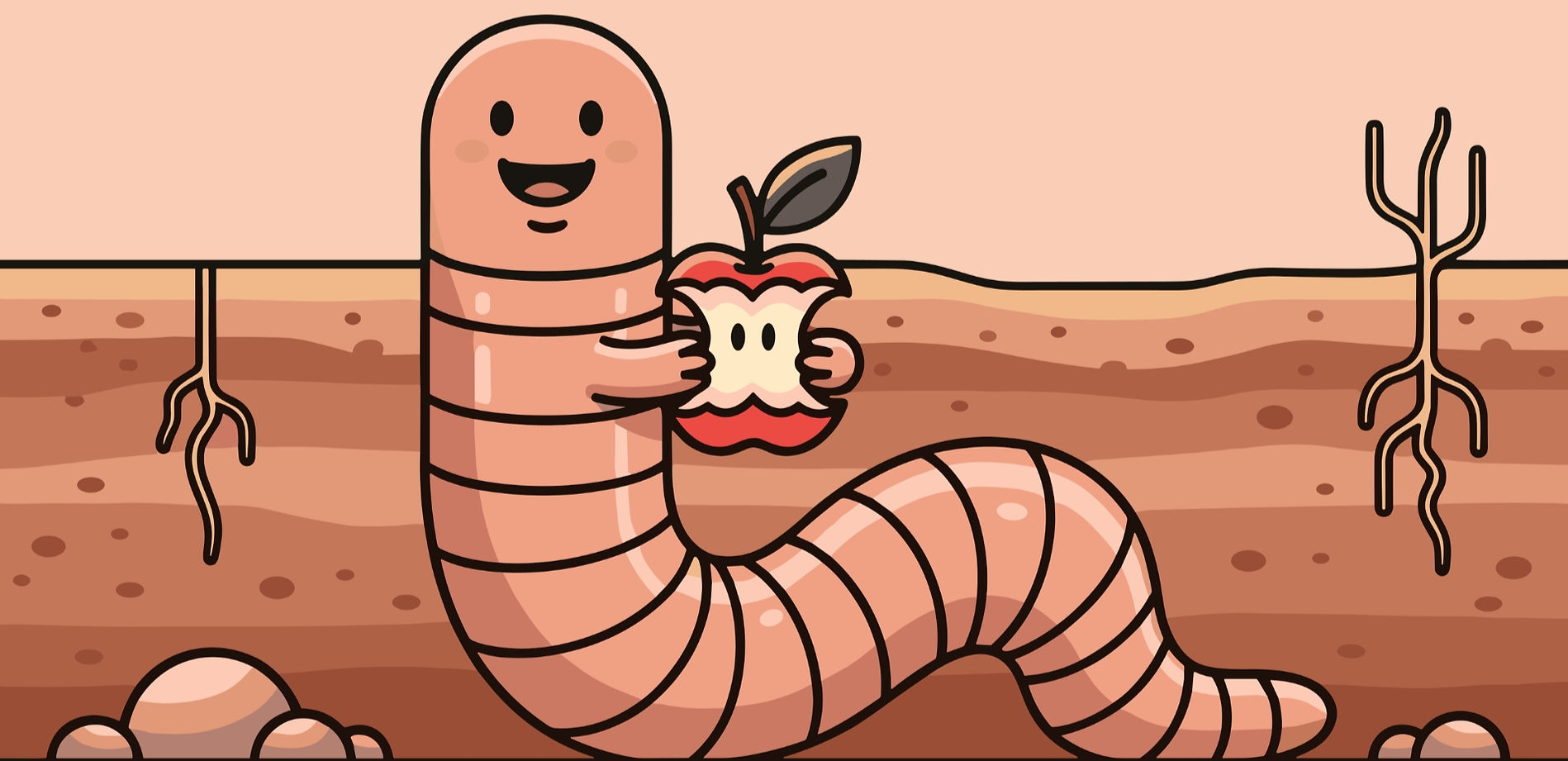 Garden Glee | Earthworms | Lumbricus terrestris