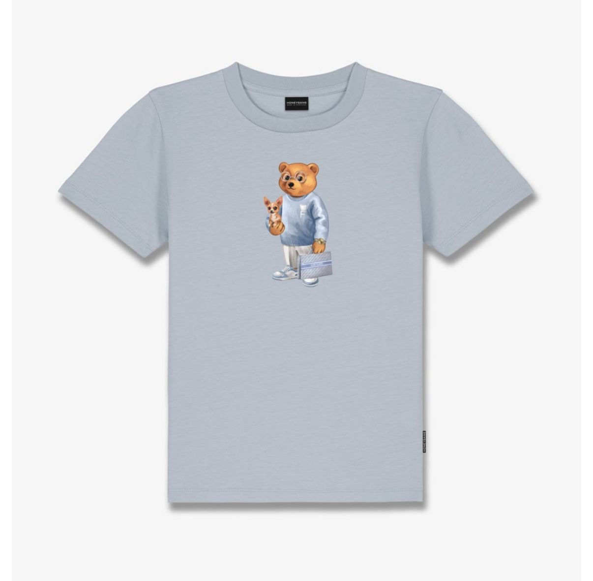 CAMISETA AZUL CHIHUAHUA BUDDY BARON FILOU