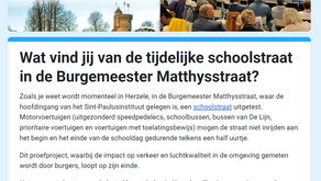 School Street Survey (Dutch)