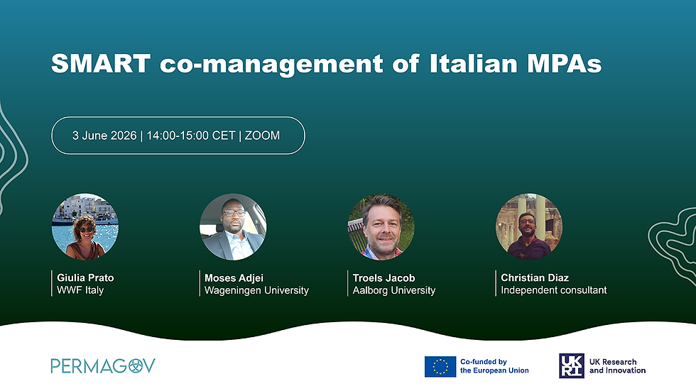 SMART co-management of Italian MPAs