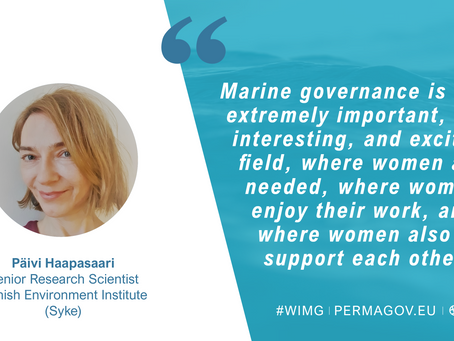 Women in Marine Governance: Päivi Haapasaari