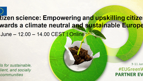 Citizen Science as a Catalyst of Behavioural Change: Ideas from the #EUGreenWeek Workshop