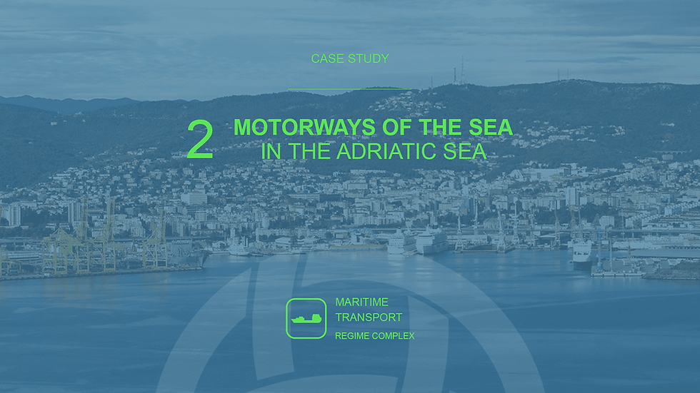 Motorways of the Sea | Adriatic Sea | PERMAGOV