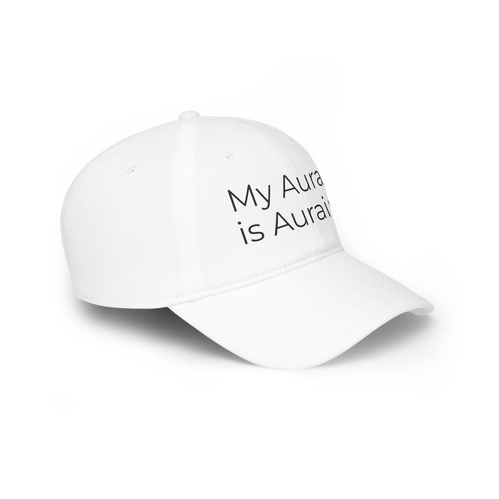 Thumbnail: Aura-Inspired Low Profile Baseball Cap | Trendy Cap for Peaceful Vibes
