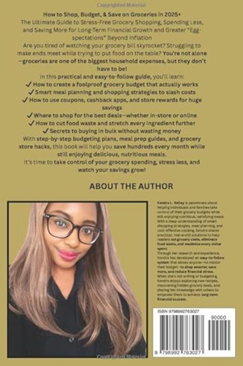 Thumbnail: How To Shop, Budget, And Save On Groceries In 2025+ Hardcover