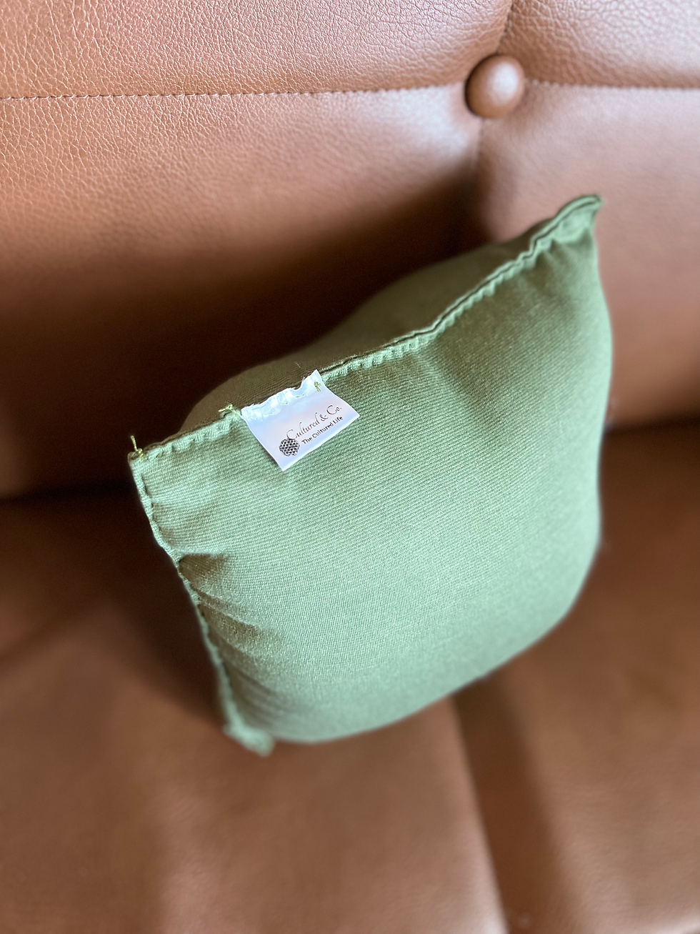 Thumbnail: The Square "Mini Me" Pillow (9in. x 9in.) $50