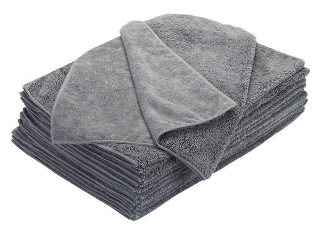 Drying / Polishing / Buffing Cloth Grey & Blue
