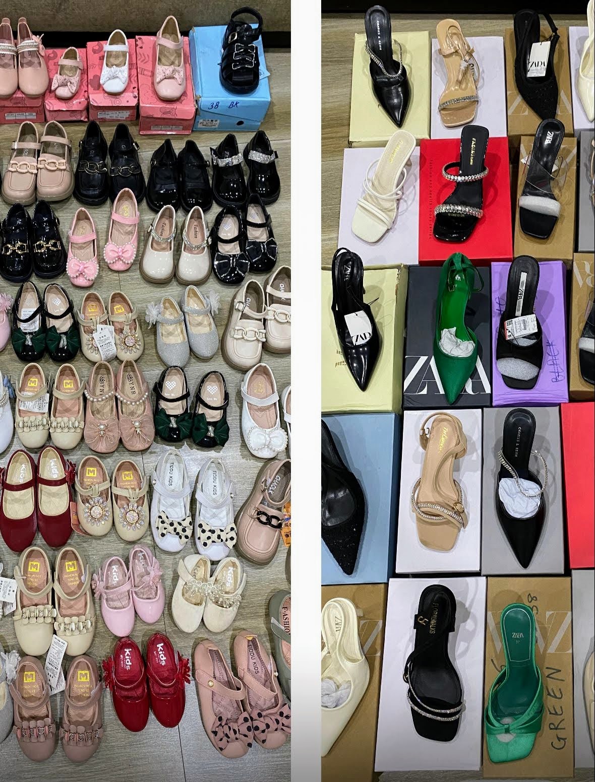 B005 The Charming Chic, Kids Clothing, kids shoes, jewellery accessories, crystals, women shoes collection