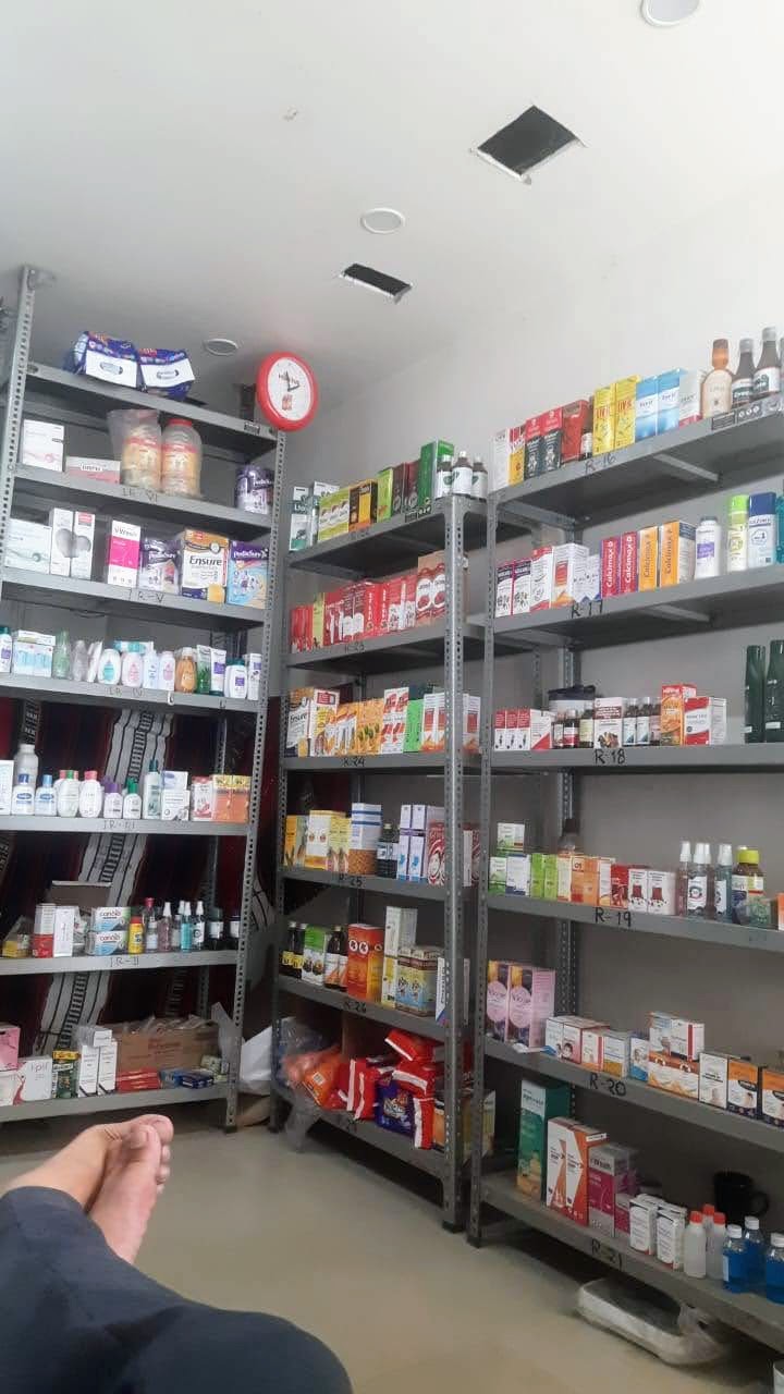 E005 Real pharmacy, medicine, cosmetic items