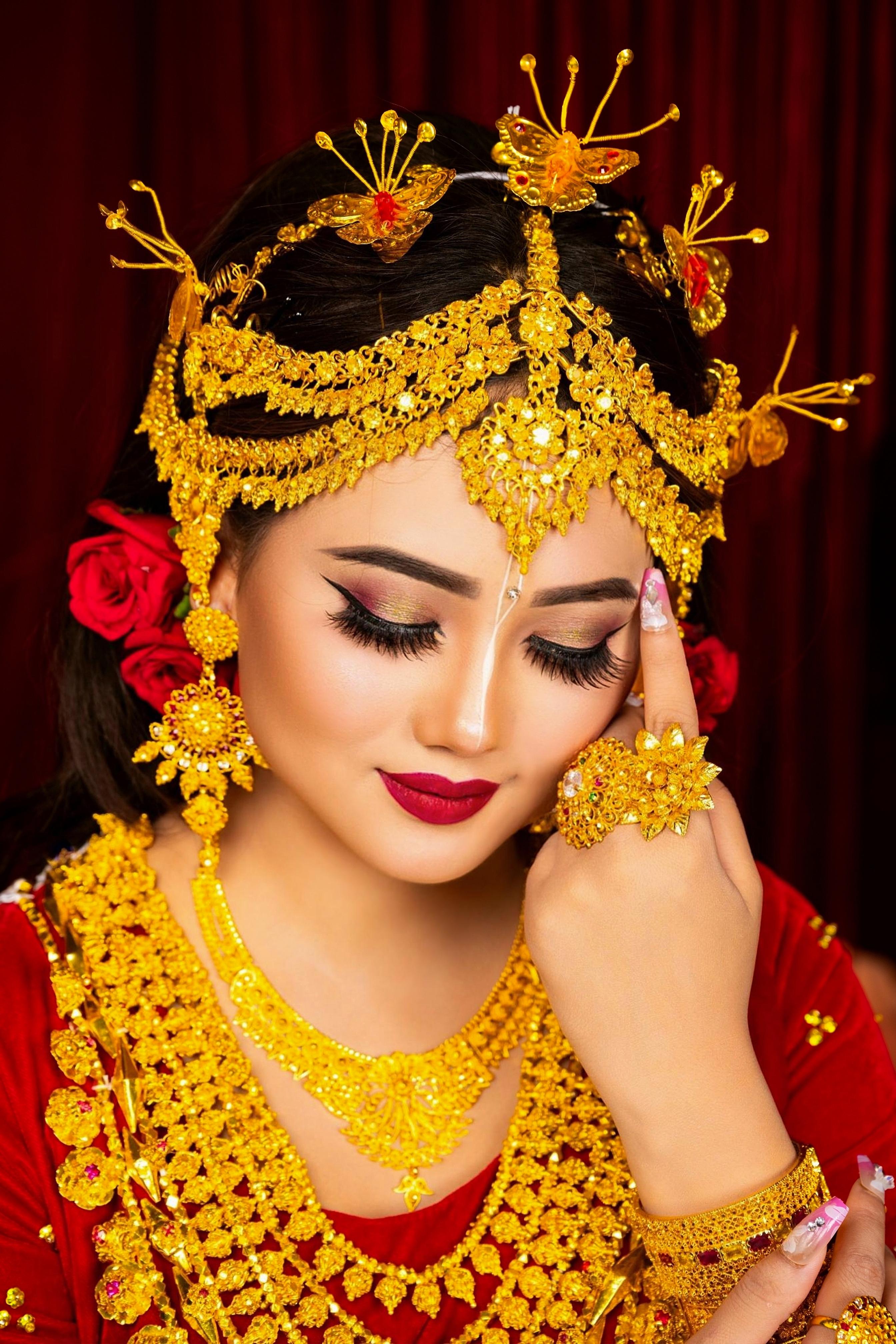 B002 Jenny Beauty Salon, make-up store, potloi service, marriage, ceremony