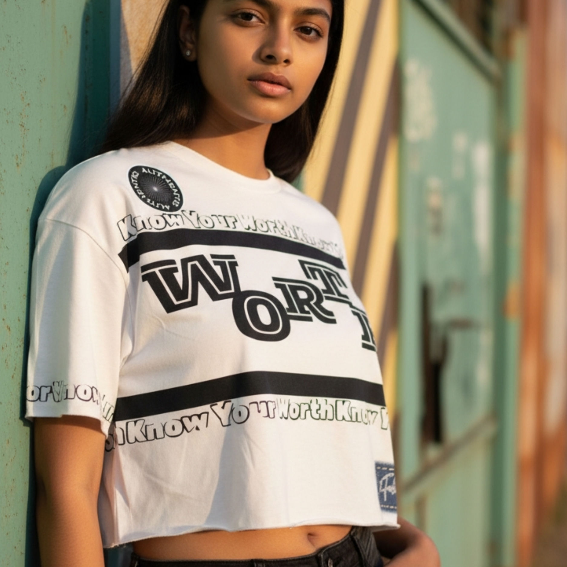 Women's Worth Crop Tee