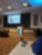 Theo Gbayou, presenting on "Capacity Strengthening Efforts of Local Organizations in Digital Monitoring and Evaluation" at the 2024 AfrEA conference