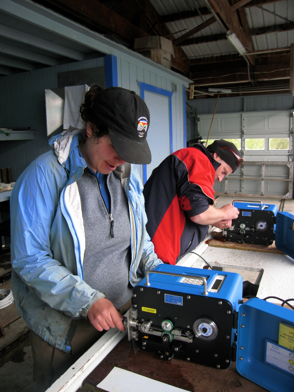 Fish Tagging at Rowdy Creek Hatchery