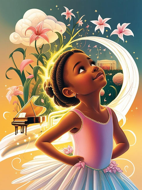 _There was a girl named Lily and her friends would always say that she had “her head in th