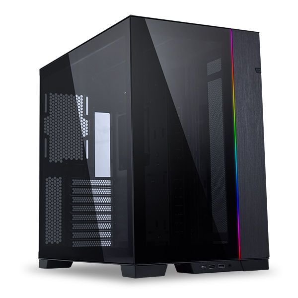 LIAN LI O11D Dynamic EVO Tempered SECC ATX Full Tower Computer Case Black