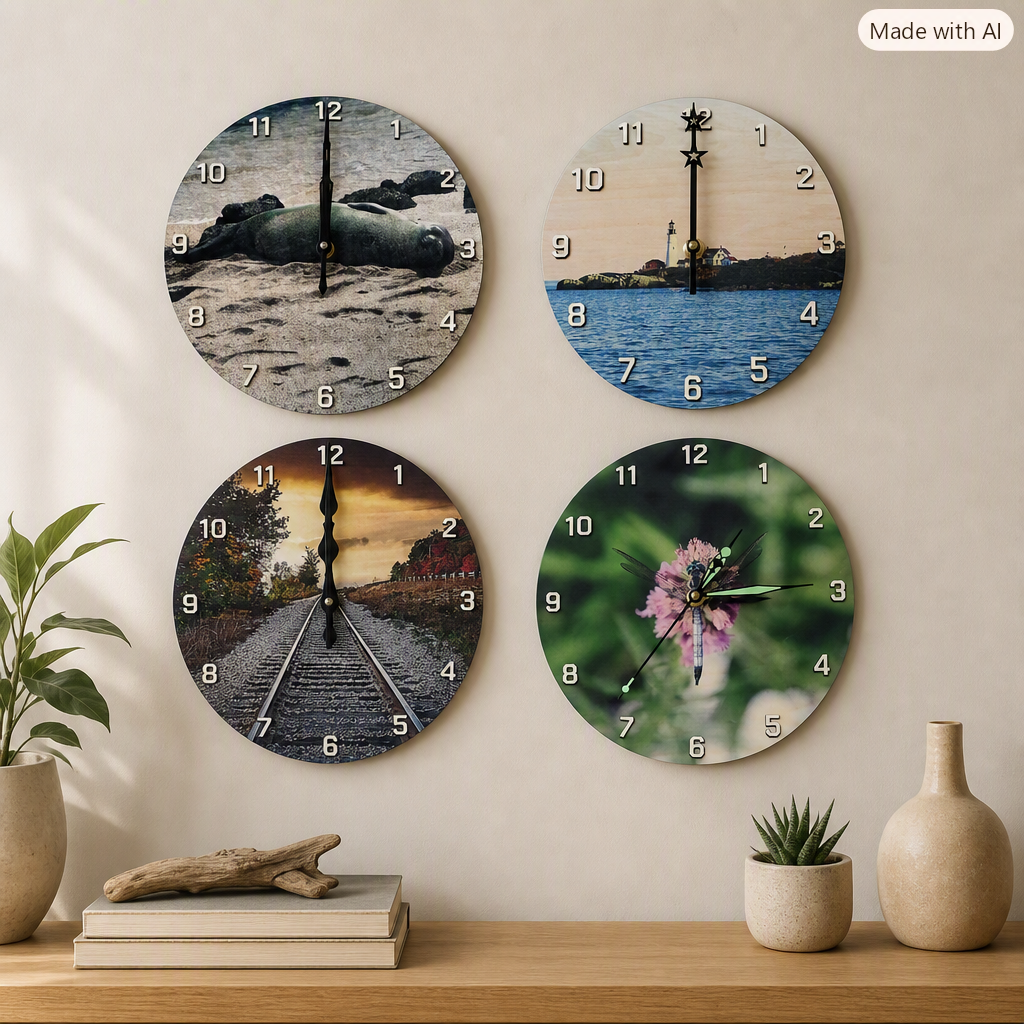 Decorative wall clocks