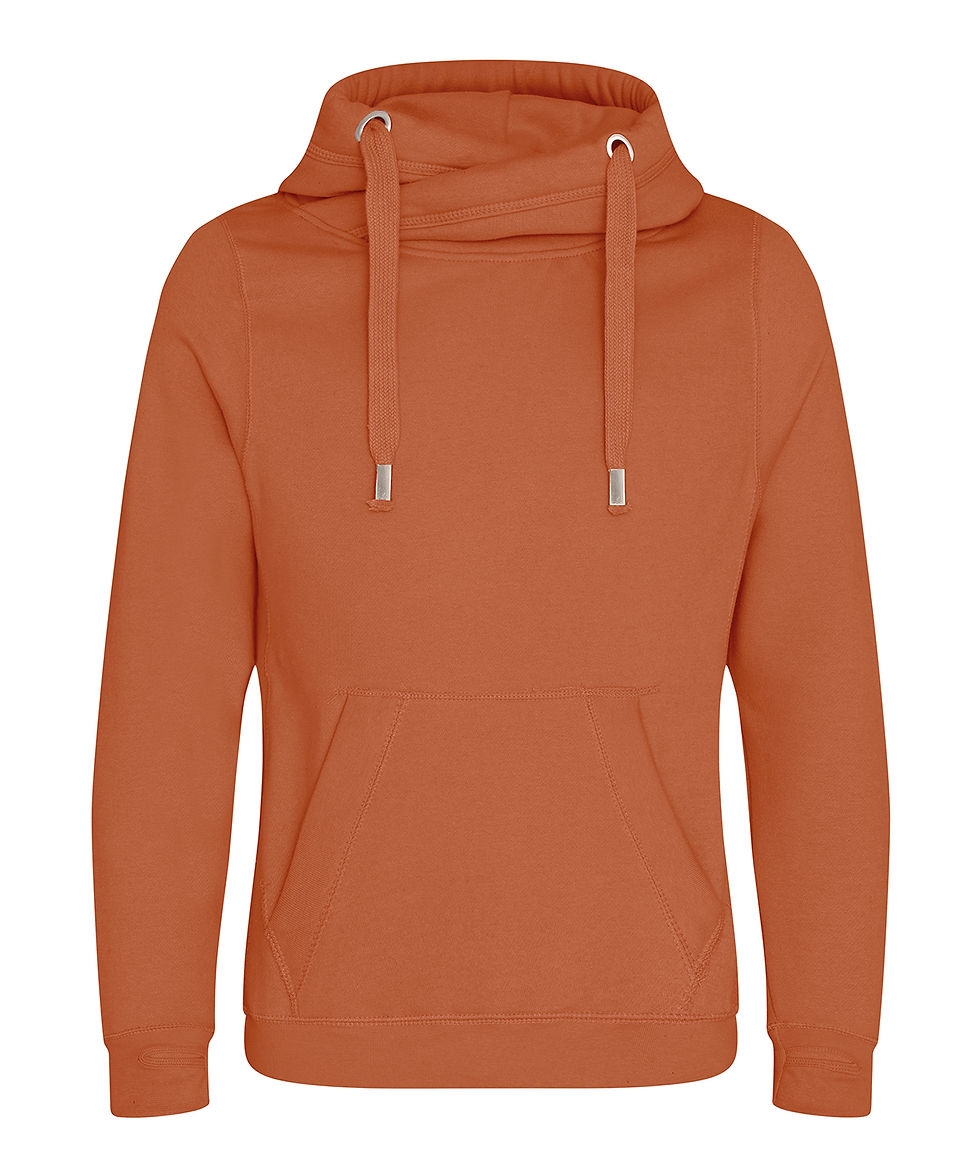 Thumbnail: Cross neck hoodie