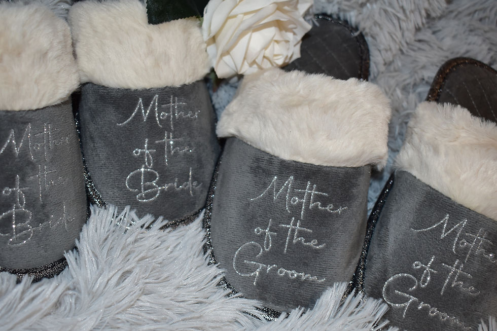 Thumbnail: Women's personalised slippers