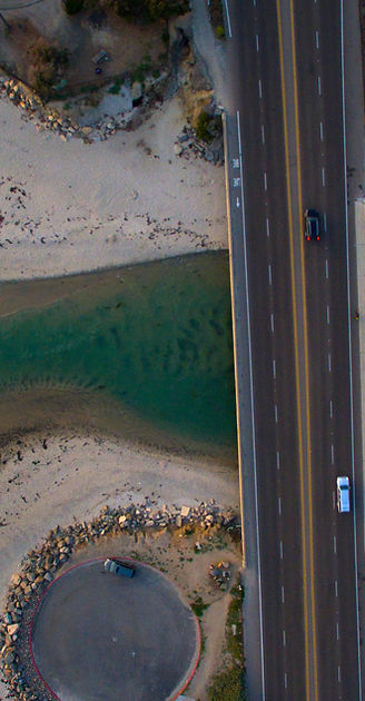 Aerial Photo of a Coast