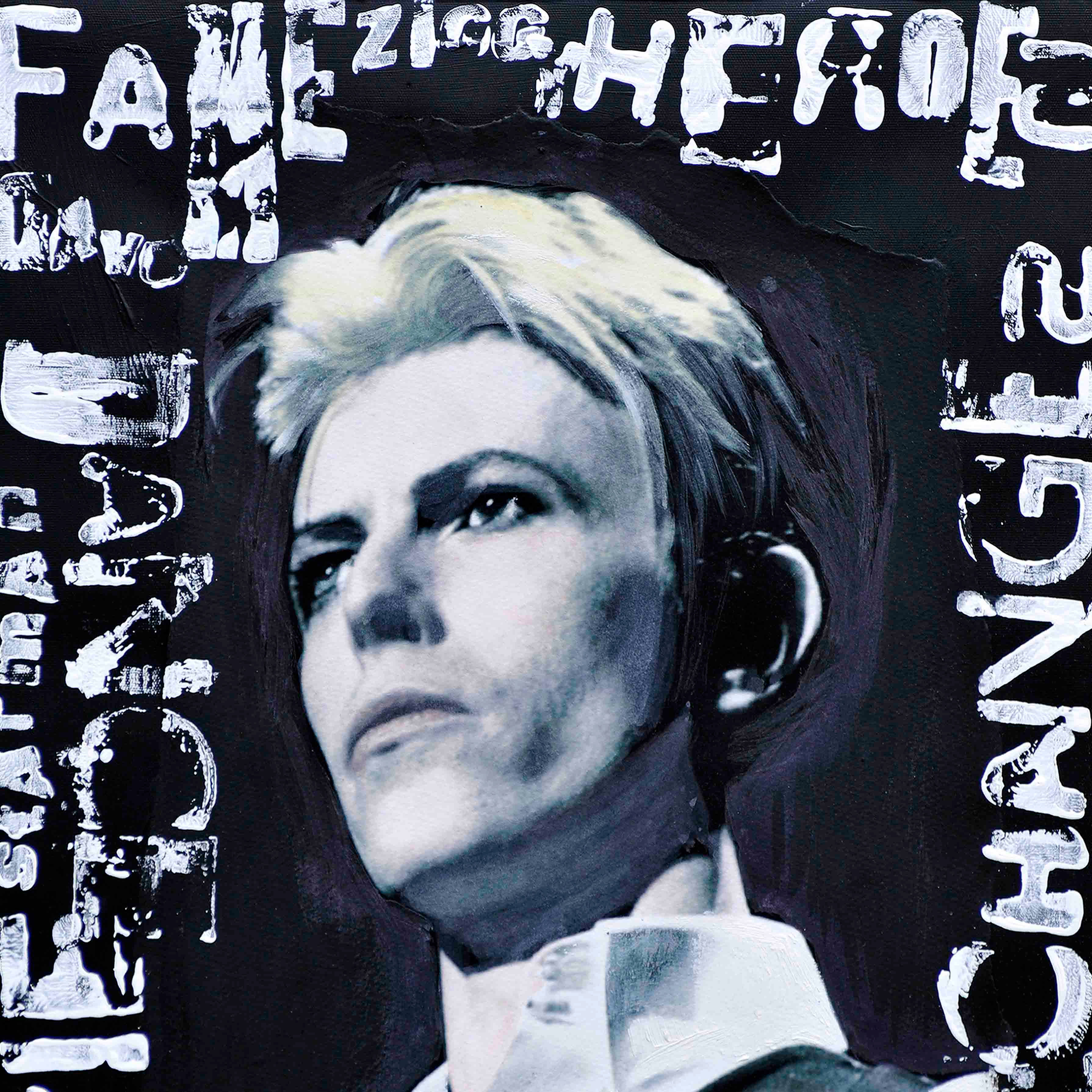 Bowie Graffiti: Square