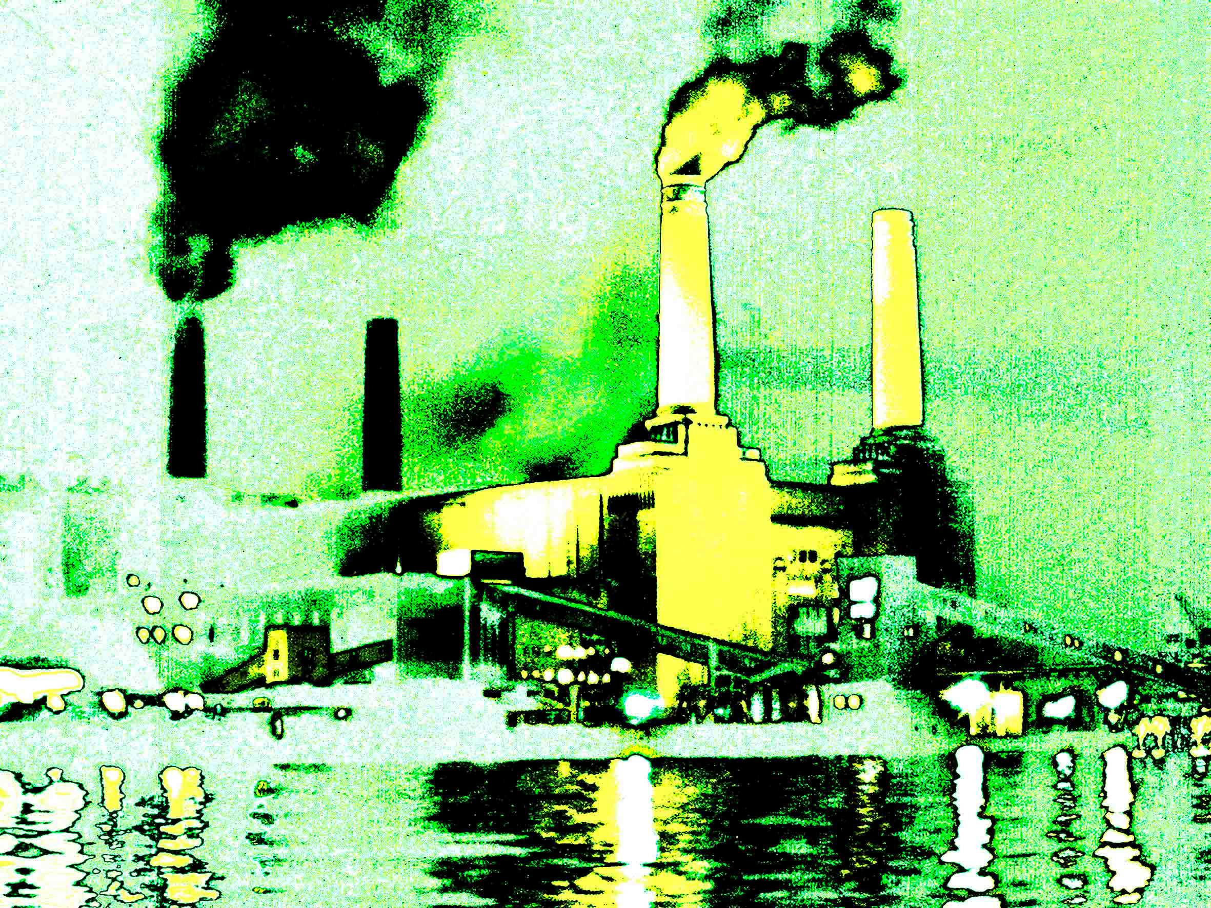 Battersea 1978: Spring Greens:Square