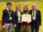 Premiazione vincitori concorso con Jessica Piazza Terre Maddalena
