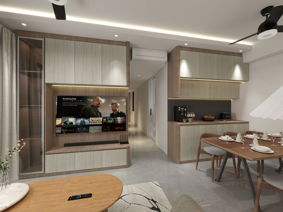 Residential living area – condo