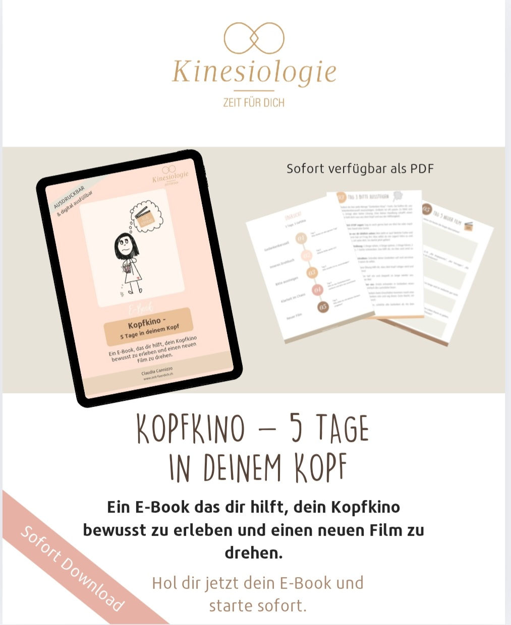E-Book "Kopfkino 5 Tage in deinem Kopf"